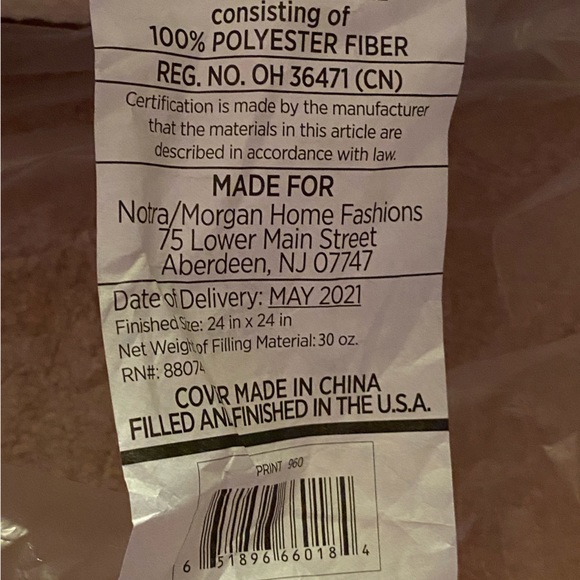 Birch Trails Red & Black Buffalo Plaid Reversible Decorative Pillow - NIP - Picture 7 of 7